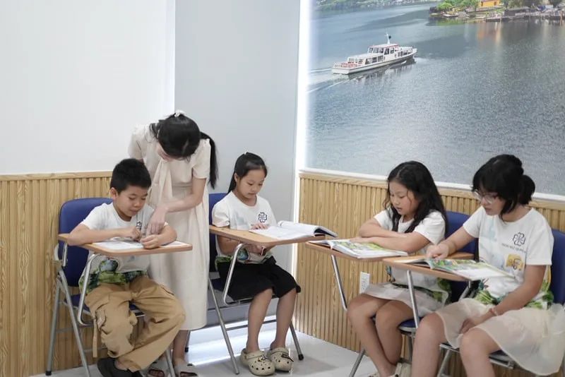 Lớp NEXT GEN với nhóm học viên có sĩ số nhỏ.